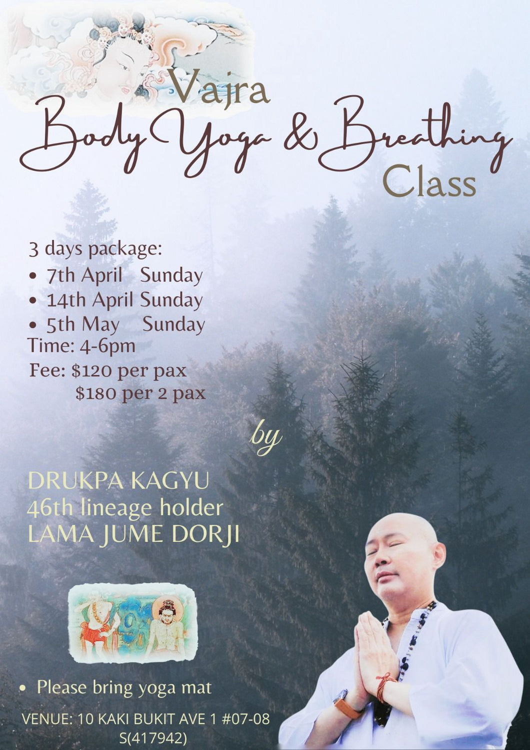 Vajra Body Yoga & Breathing Class