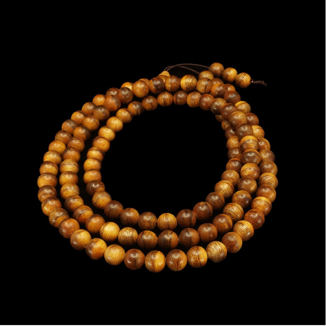 Agarwood Mala Beads - 8mm